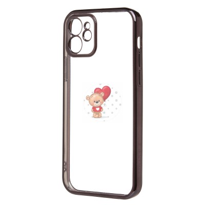 Чехол-накладка для Apple iPhone 12 (черный) Activ Pilot