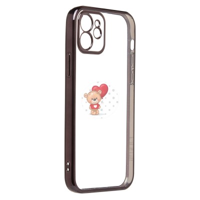 Чехол-накладка для Apple iPhone 12 (черный) Activ Pilot