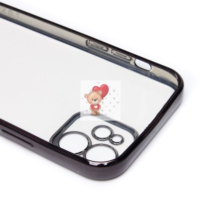 Чехол-накладка для Apple iPhone 12 (черный) Activ Pilot