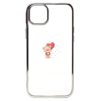 Чехол-накладка для Apple iPhone 14 Plus (серебяный) Activ Pilot Чехол-накладка для Apple iPhone 14 Plus (серебяный) Activ Pilot