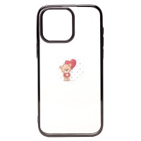 Чехол-накладка для Apple iPhone 14 Pro Max (черный) Activ Pilot