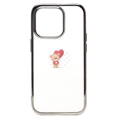 Чехол-накладка для Apple iPhone 14 Pro (серебяный) Activ Pilot