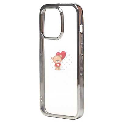 Чехол-накладка для Apple iPhone 14 Pro (серебяный) Activ Pilot Чехол-накладка для Apple iPhone 14 Pro (серебяный) Activ Pilot