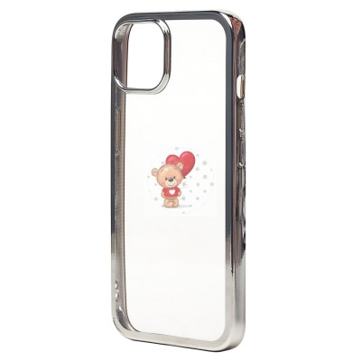 Чехол-накладка для Apple iPhone 14 (серебяный) Activ Pilot Чехол-накладка для Apple iPhone 14 (серебяный) Activ Pilot