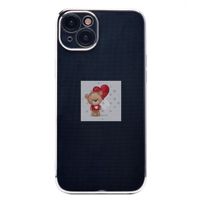 Чехол-накладка для Apple iPhone 15 Plus (серебяный) Activ Pilot