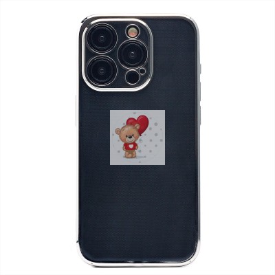 Чехол-накладка для Apple iPhone 15 Pro (серебяный) Activ Pilot