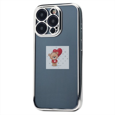 Чехол-накладка для Apple iPhone 15 Pro (серебяный) Activ Pilot