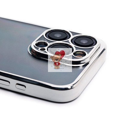 Чехол-накладка для Apple iPhone 15 Pro (серебяный) Activ Pilot