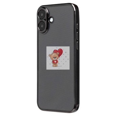 Чехол-накладка для Apple iPhone 16 Plus (черный) Activ Pilot