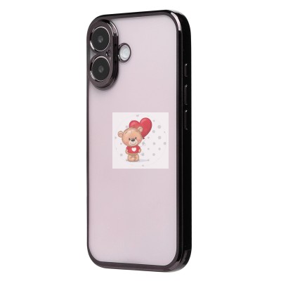 Чехол-накладка для Apple iPhone 16 (черный) Activ Pilot