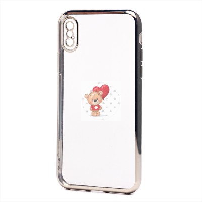 Чехол-накладка для Apple iPhone Xs (серебяный) Activ Pilot Чехол-накладка для Apple iPhone Xs (серебяный) Activ Pilot