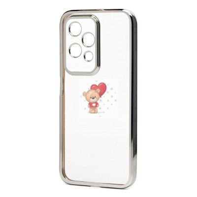 Чехол-накладка для Honor 200 Lite (серебяный) Activ Pilot