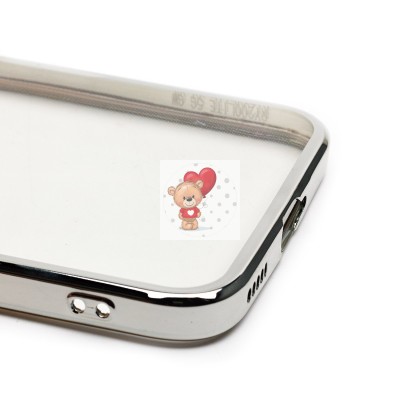 Чехол-накладка для Honor 200 Lite (серебяный) Activ Pilot