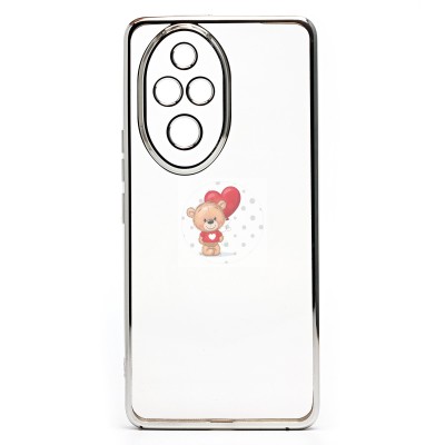 Чехол-накладка для Honor 200 Pro (серебяный) Activ Pilot Чехол-накладка для Honor 200 Pro (серебяный) Activ Pilot