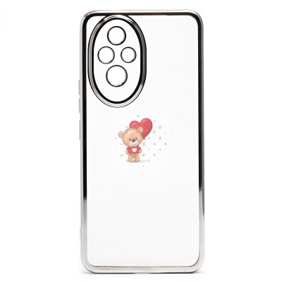 Чехол-накладка для Honor 200 (серебяный) Activ Pilot