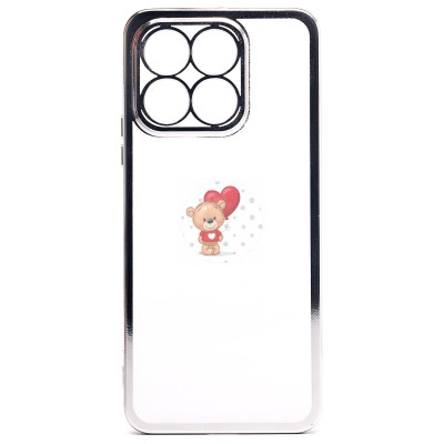 Чехол-накладка для Honor X8a (серебяный) Activ Pilot