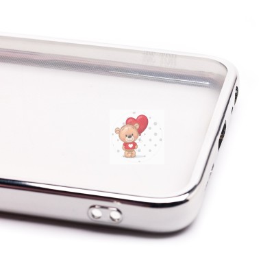 Чехол-накладка для Infinix Hot 30i (серебяный) Activ Pilot Чехол-накладка для Infinix Hot 30i (серебяный) Activ Pilot