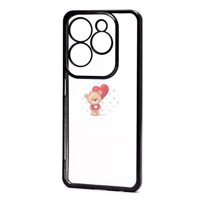 Чехол-накладка для Infinix Hot 40 Pro (черный) Activ Pilot