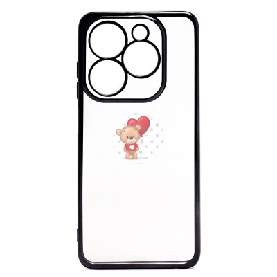 Чехол-накладка для Infinix Hot 40i (черный) Activ Pilot Чехол-накладка для Infinix Hot 40i (черный) Activ Pilot