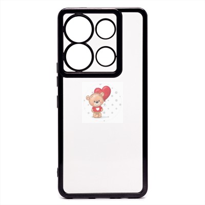 Чехол-накладка для Infinix Note 30 Vip (черный) Activ Pilot