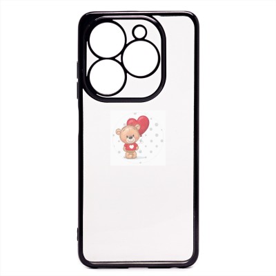 Чехол-накладка для Infinix Smart 8 (черный) Activ Pilot Чехол-накладка для Infinix Smart 8 (черный) Activ Pilot