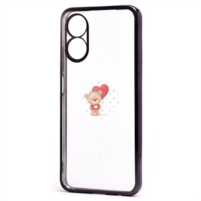 Чехол-накладка для OPPO A17 (черный) Activ Pilot