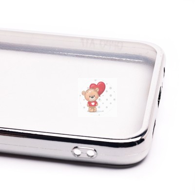 Чехол-накладка для OPPO A17 (серебяный) Activ Pilot