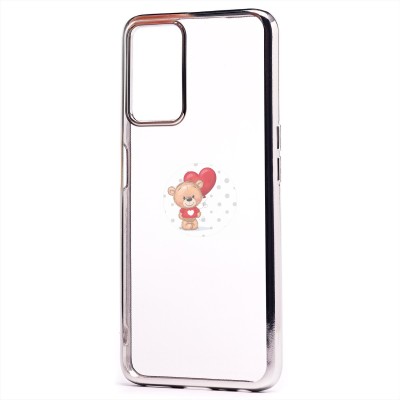 Чехол-накладка для OPPO A96 (серебяный) Activ Pilot