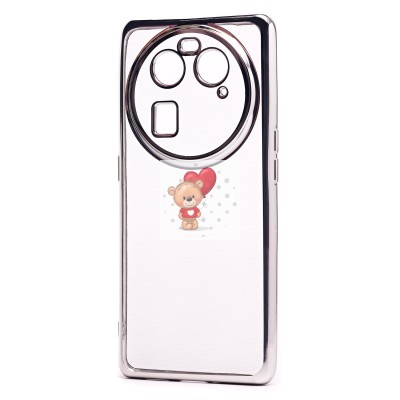 Чехол-накладка для OPPO Find X6 (серебяный) Activ Pilot