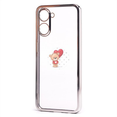 Чехол-накладка для OPPO realme 10 4G (серебяный) Activ Pilot