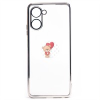 Чехол-накладка для OPPO realme 10 Pro (серебяный) Activ Pilot