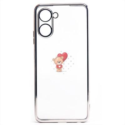 Чехол-накладка для OPPO realme 10 Pro (серебяный) Activ Pilot