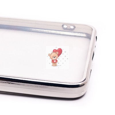 Чехол-накладка для OPPO realme 10 Pro+ (серебяный) Activ Pilot