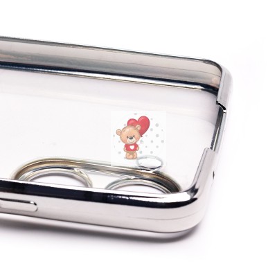 Чехол-накладка для OPPO realme 10 Pro+ (серебяный) Activ Pilot