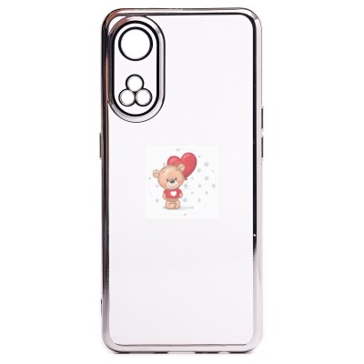 Чехол-накладка для OPPO Reno8 T 4G (серебяный) Activ Pilot