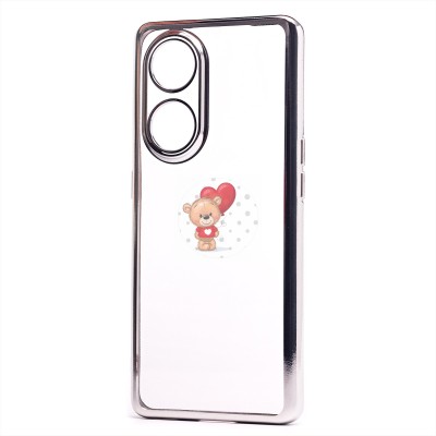 Чехол-накладка для OPPO Reno8 T 5G (серебяный) Activ Pilot