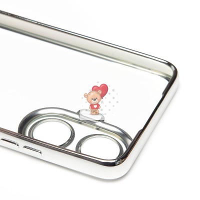 Чехол-накладка для Realme C55 (серебяный) Activ Pilot