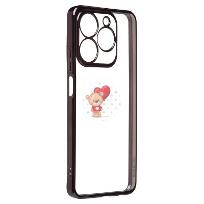 Чехол-накладка для Realme C61 4G Global (черный) Activ Pilot