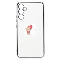 Чехол-накладка для Samsung Galaxy A34 (серебяный) Activ Pilot