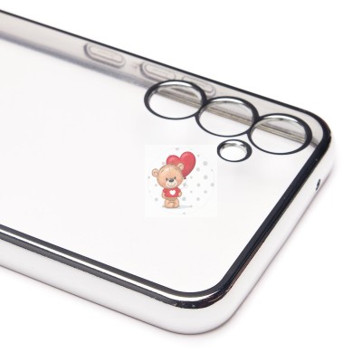 Чехол-накладка для Samsung Galaxy A34 (серебяный) Activ Pilot