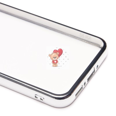 Чехол-накладка для Samsung Galaxy A34 (серебяный) Activ Pilot