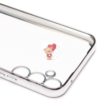 Чехол-накладка для Samsung Galaxy A34 (серебяный) Activ Pilot