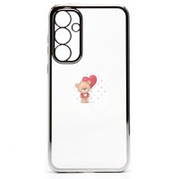 Чехол-накладка для Samsung Galaxy A55 (серебяный) Activ Pilot Чехол-накладка для Samsung Galaxy A55 (серебяный) Activ Pilot