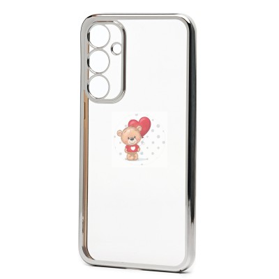 Чехол-накладка для Samsung Galaxy A55 (серебяный) Activ Pilot Чехол-накладка для Samsung Galaxy A55 (серебяный) Activ Pilot