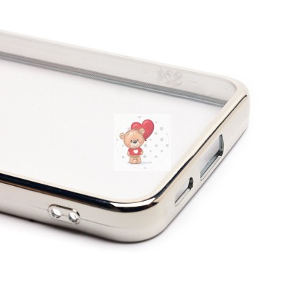 Чехол-накладка для Samsung Galaxy S24 (серебяный) Activ Pilot