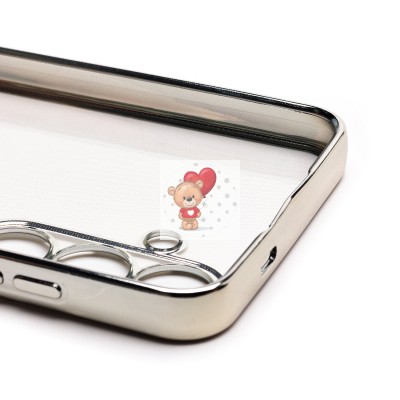 Чехол-накладка для Samsung Galaxy S24 (серебяный) Activ Pilot