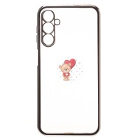 Чехол-накладка для Samsung  A245 Galaxy A24 4G (серебяный) Activ Pilot