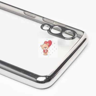 Чехол-накладка для Samsung A022 Galaxy A02 (серебяный) Activ Pilot