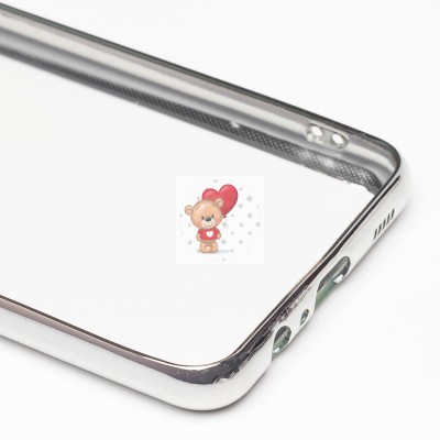 Чехол-накладка для Samsung A022 Galaxy A02 (серебяный) Activ Pilot