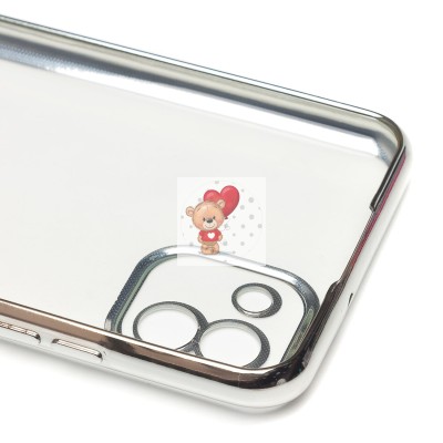 Чехол-накладка для Samsung A035 Galaxy A03 (серебяный) Activ Pilot